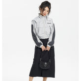 Unisex Jacket Retro Hooded Jacket Top Sports Zipper Coat